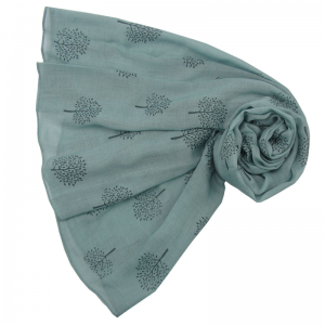 Mulberry Trees - Duck Egg Scarf